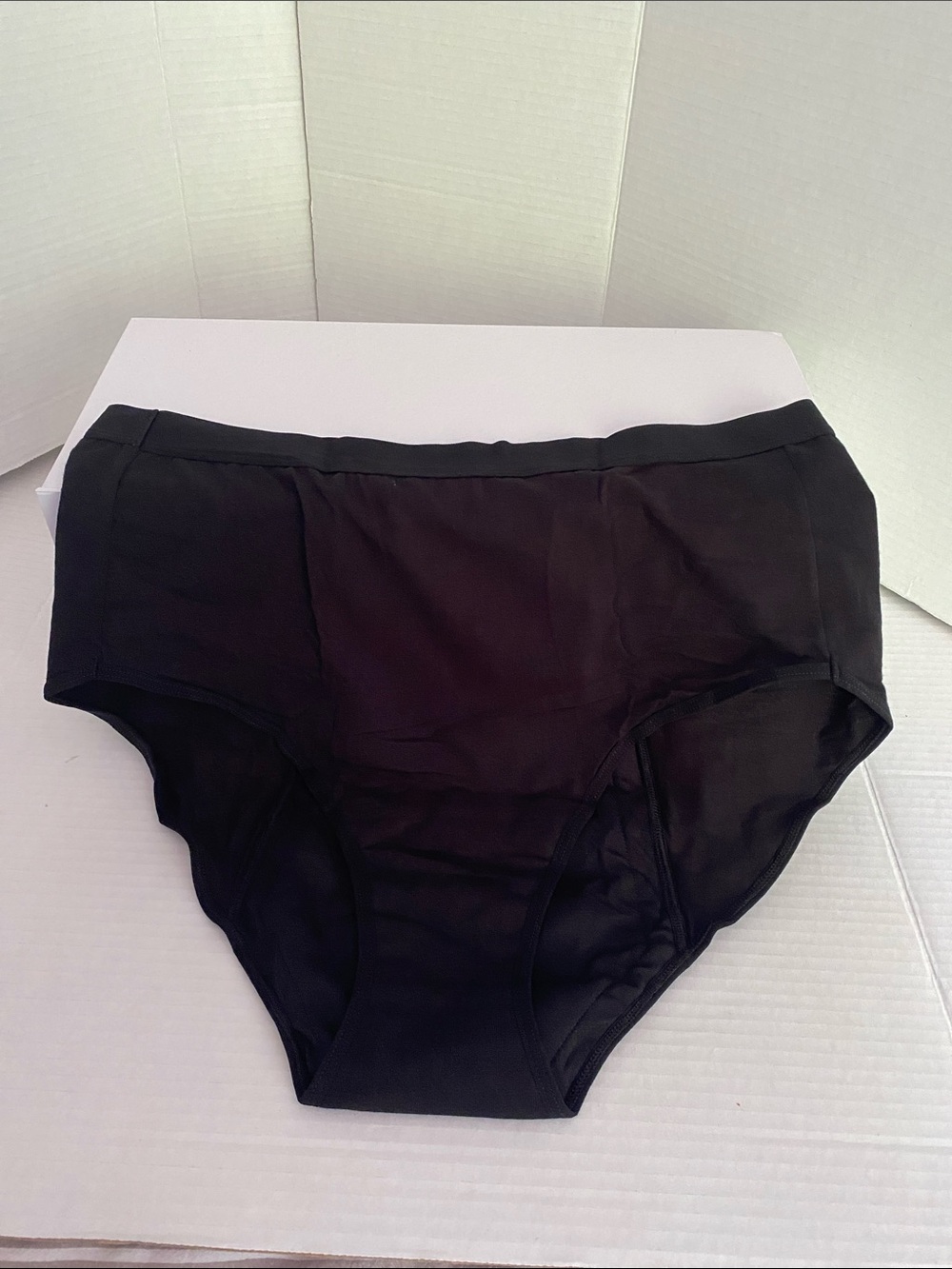 Brand new Black High-Waist Brief incontinence Underwear 2XL